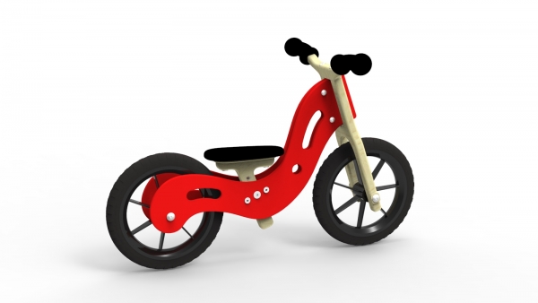 Balance Bike BOOGEY red